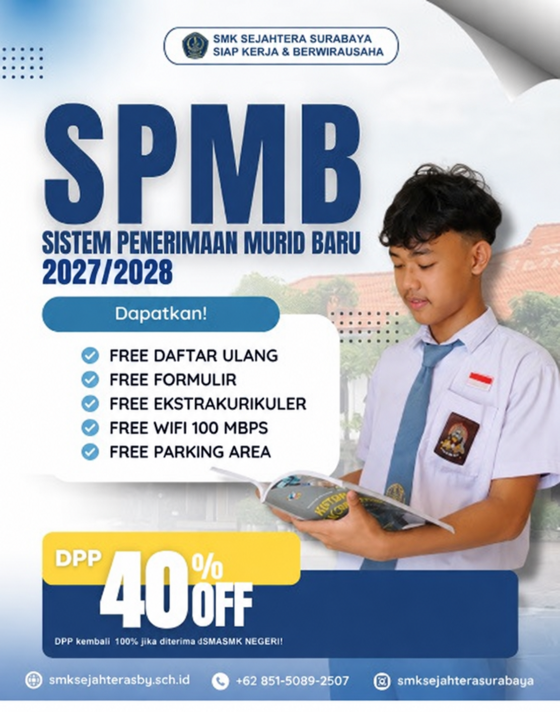 Sistem Penerimaan Murid Baru Tahun Pelajaran 2027-2028 Dibuka...